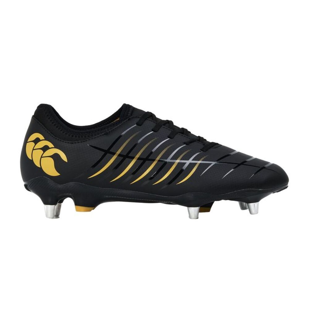 Canterbury Mens Phoenix 2.0 Soft Ground Rugby Boots / Black